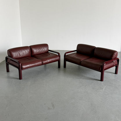 Vintage Sofa Orsay von Gae Aulenti für Knoll International Schwarz