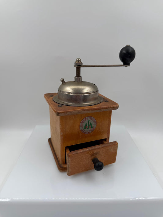 Vintage Kaffeemühle mit FK Mahlwerk „geschmiedet und geräuschlos“