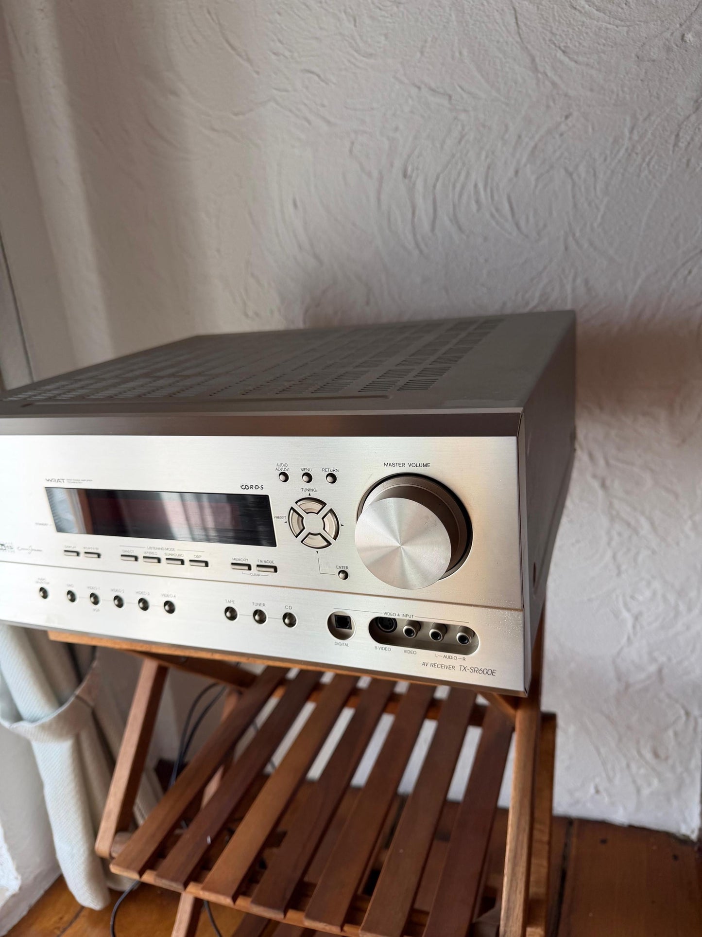 Vintage A/V-Receiver TX-SR600E für Onkyo in Silber