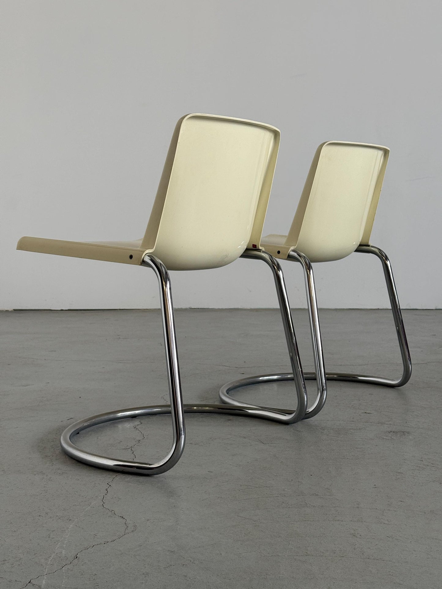 Set von 2 Vintage Essstuhl Alessia von Giotto Stoppino für Driade