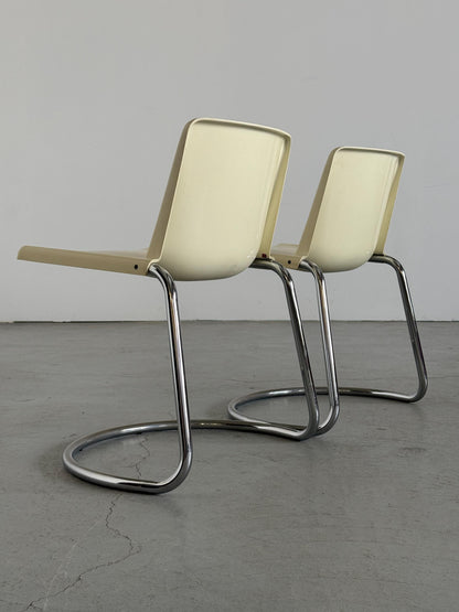 Set von 2 Vintage Essstuhl Alessia von Giotto Stoppino für Driade
