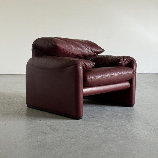 Vintage Sessel Maralunga von Vico Magistretti für Cassina