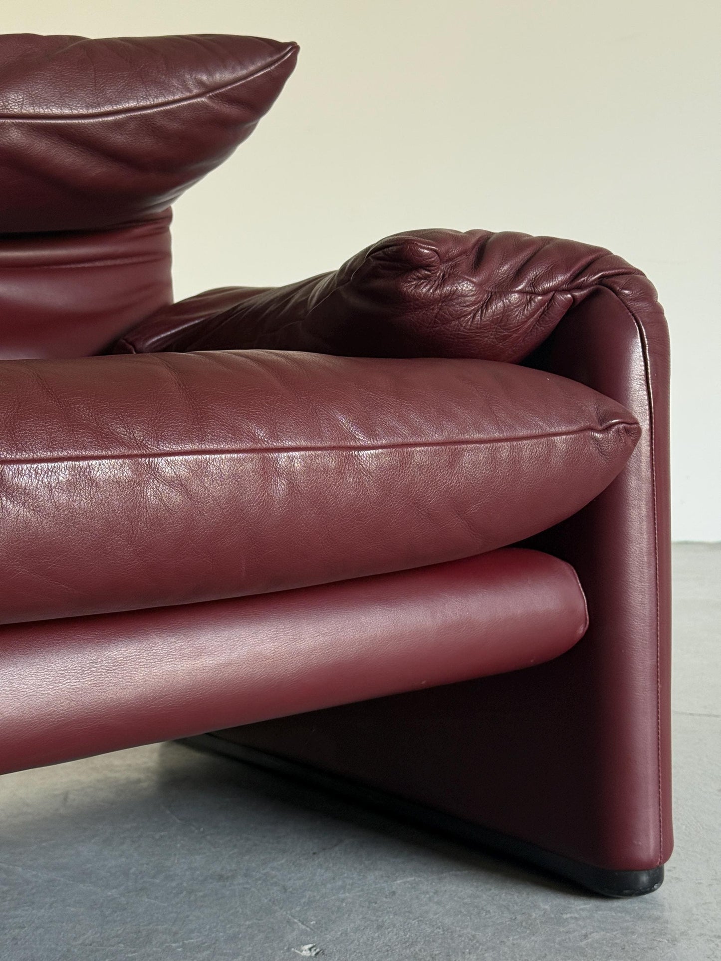 Vintage Sessel Maralunga von Vico Magistretti für Cassina