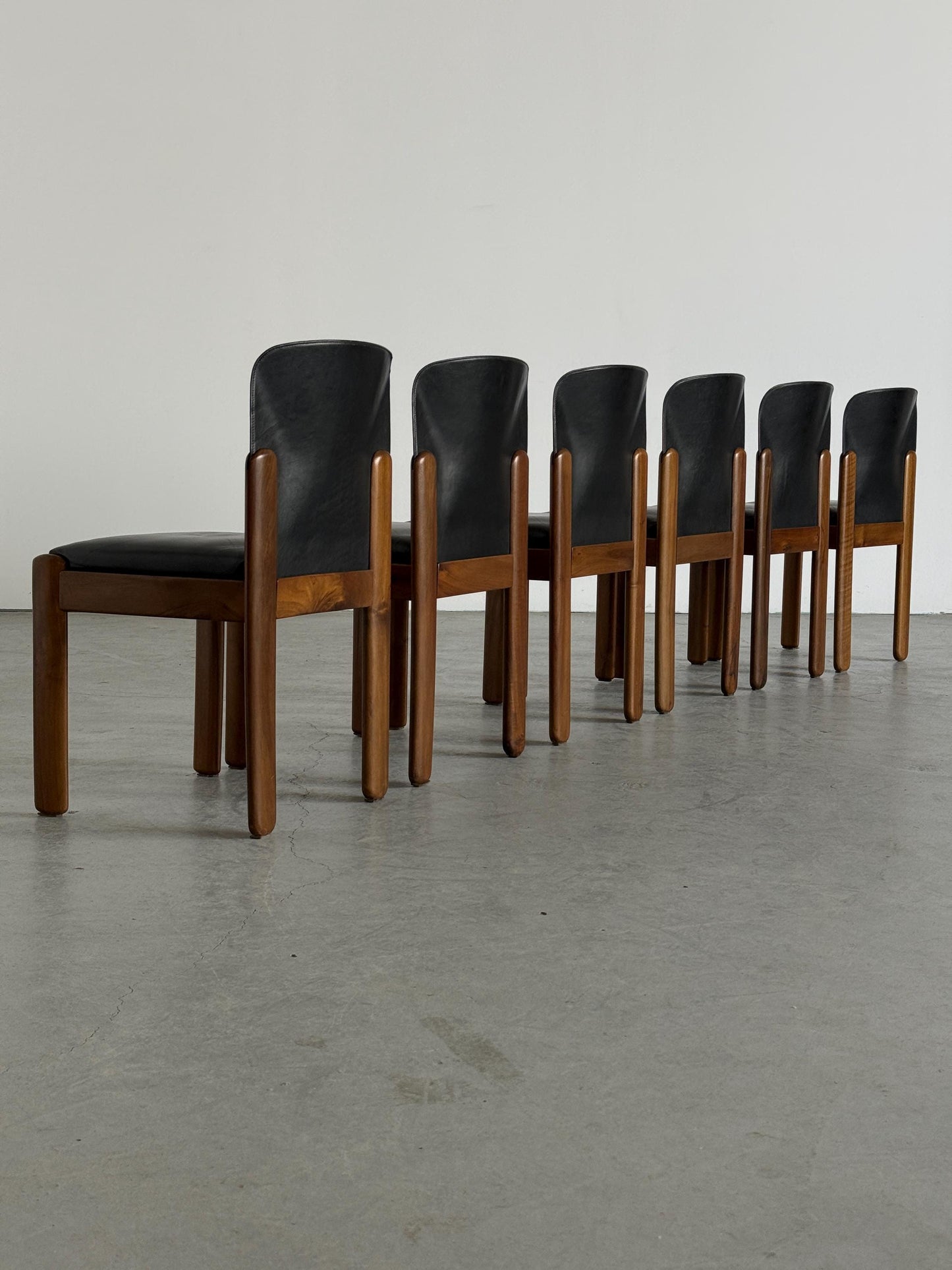 Vintage Set von 6 Stuhl Model 330 von Silvio Coppola für Bernini