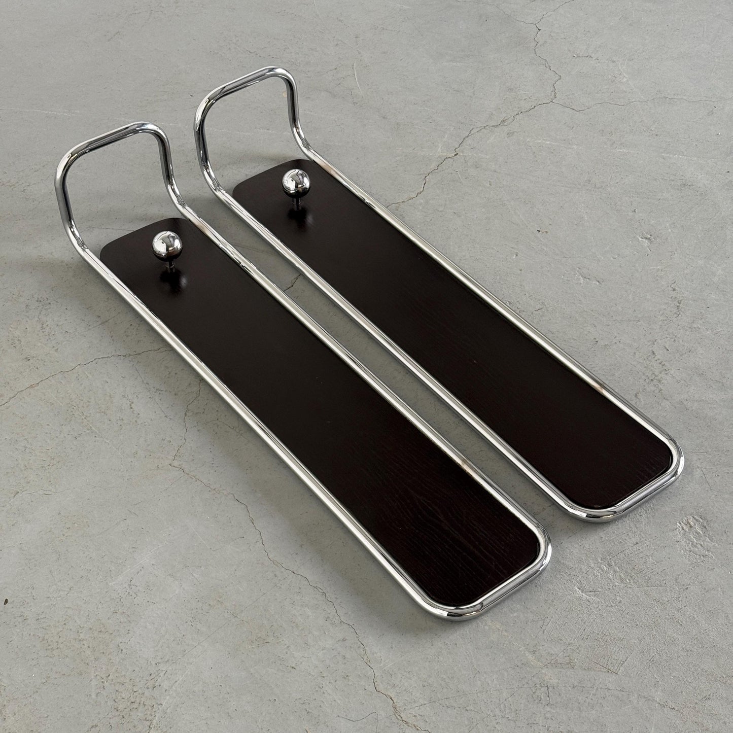 Set von 2 Vintage Wandgarderobe Italien