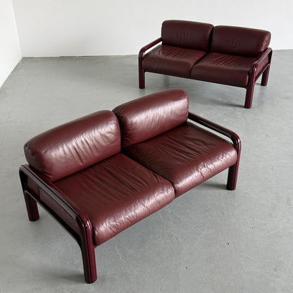 Vintage Sofa Orsay von Gae Aulenti für Knoll International Schwarz