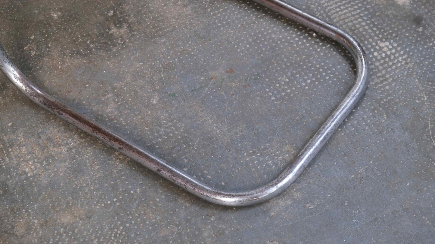 Vintage Freischwinger Armlehnstuhl "S 43 F" nach Mart Stam