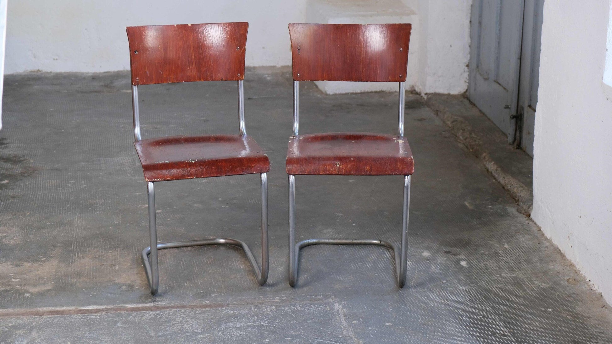 Vintage Freischwinger "S 43" nach Mart Stam