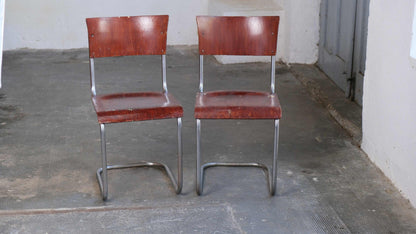 Vintage Freischwinger "S 43" nach Mart Stam