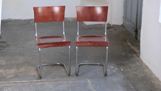 Vintage Freischwinger "S 43" nach Mart Stam