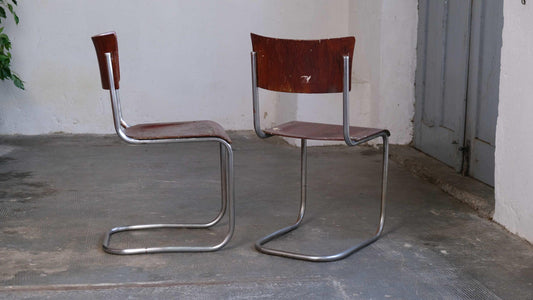Vintage Freischwinger "S 43" nach Mart Stam