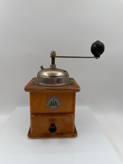 Vintage Kaffeemühle mit FK Mahlwerk „geschmiedet und geräuschlos“