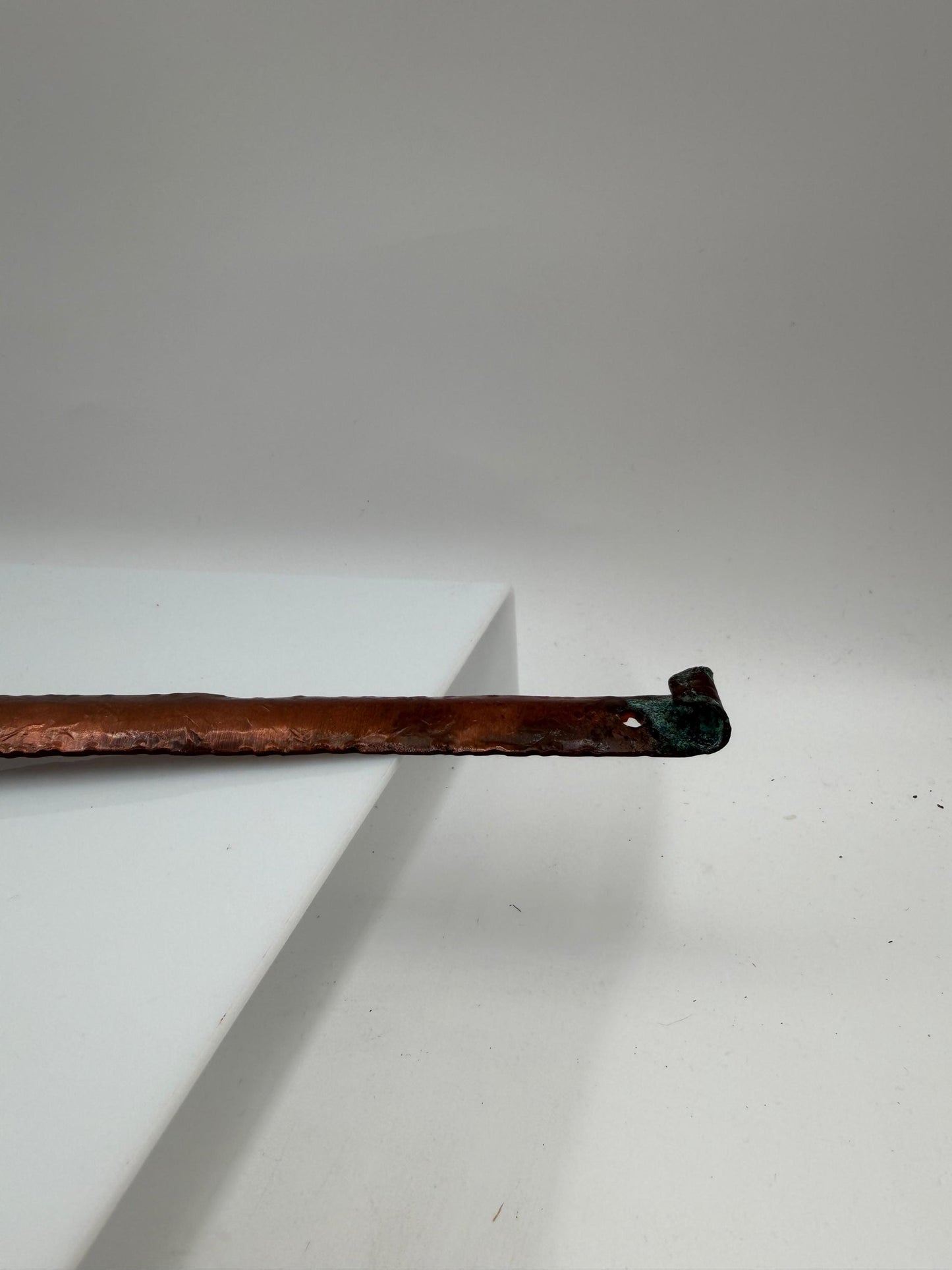 Vintage Kupfer Schöpfkelle handgefertigt gehämmert 40cm
