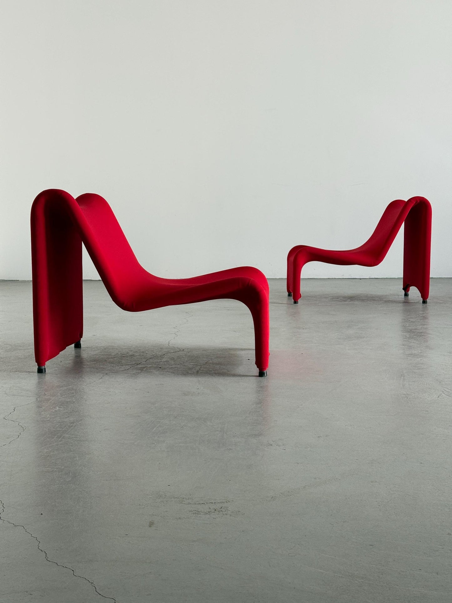 Vintage Loungesessel Årjäng von Ikea rot