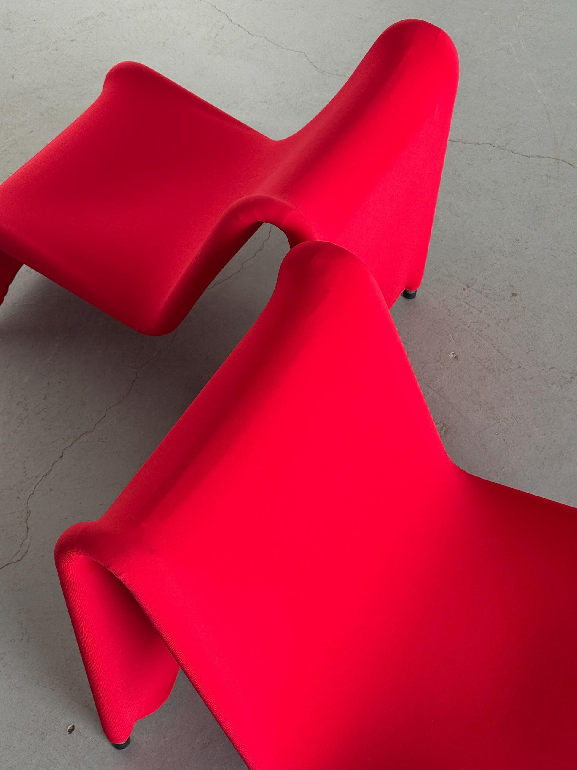 Vintage Loungesessel Årjäng von Ikea rot