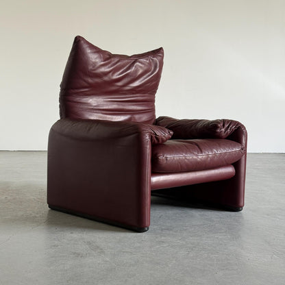 Vintage Sessel Maralunga von Vico Magistretti für Cassina