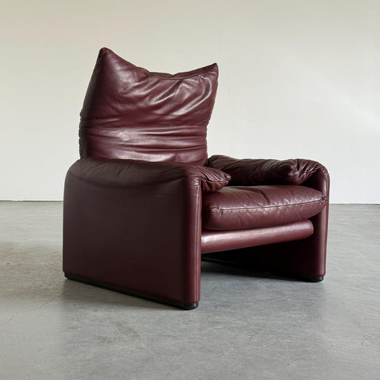 Vintage Sessel Maralunga von Vico Magistretti für Cassina