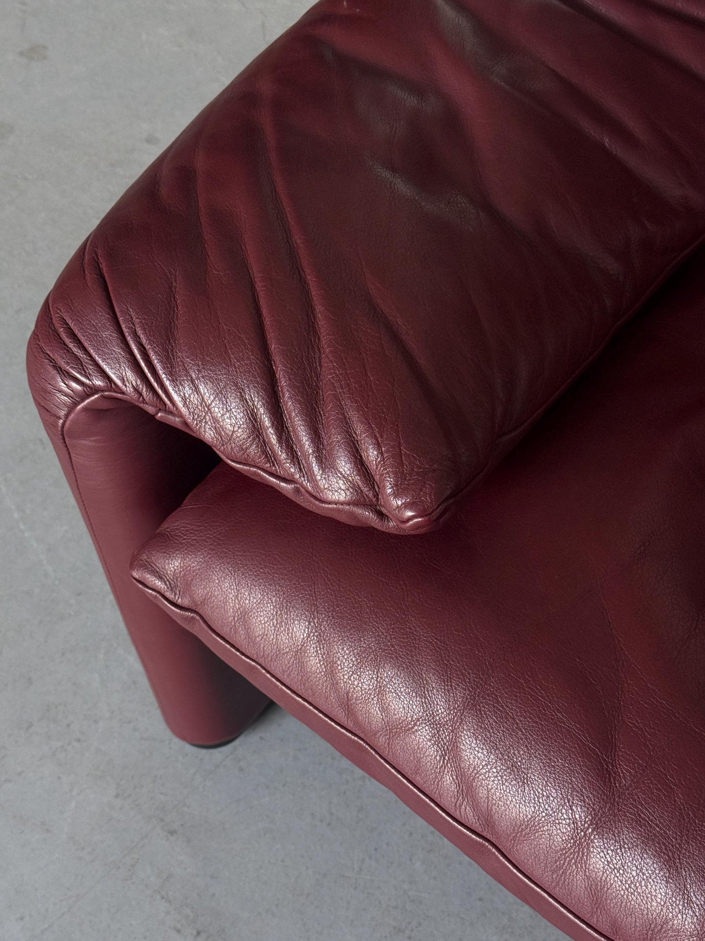 Vintage Sessel Maralunga von Vico Magistretti für Cassina