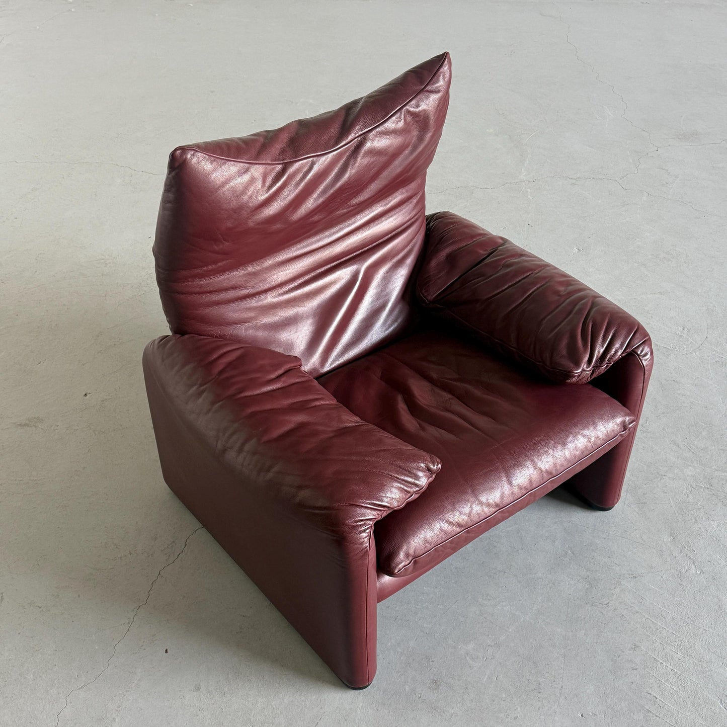 Vintage Sessel Maralunga von Vico Magistretti für Cassina