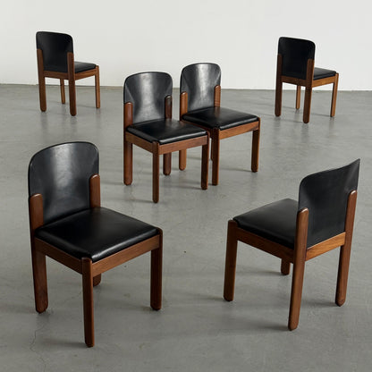 Vintage Set von 6 Stuhl Model 330 von Silvio Coppola für Bernini