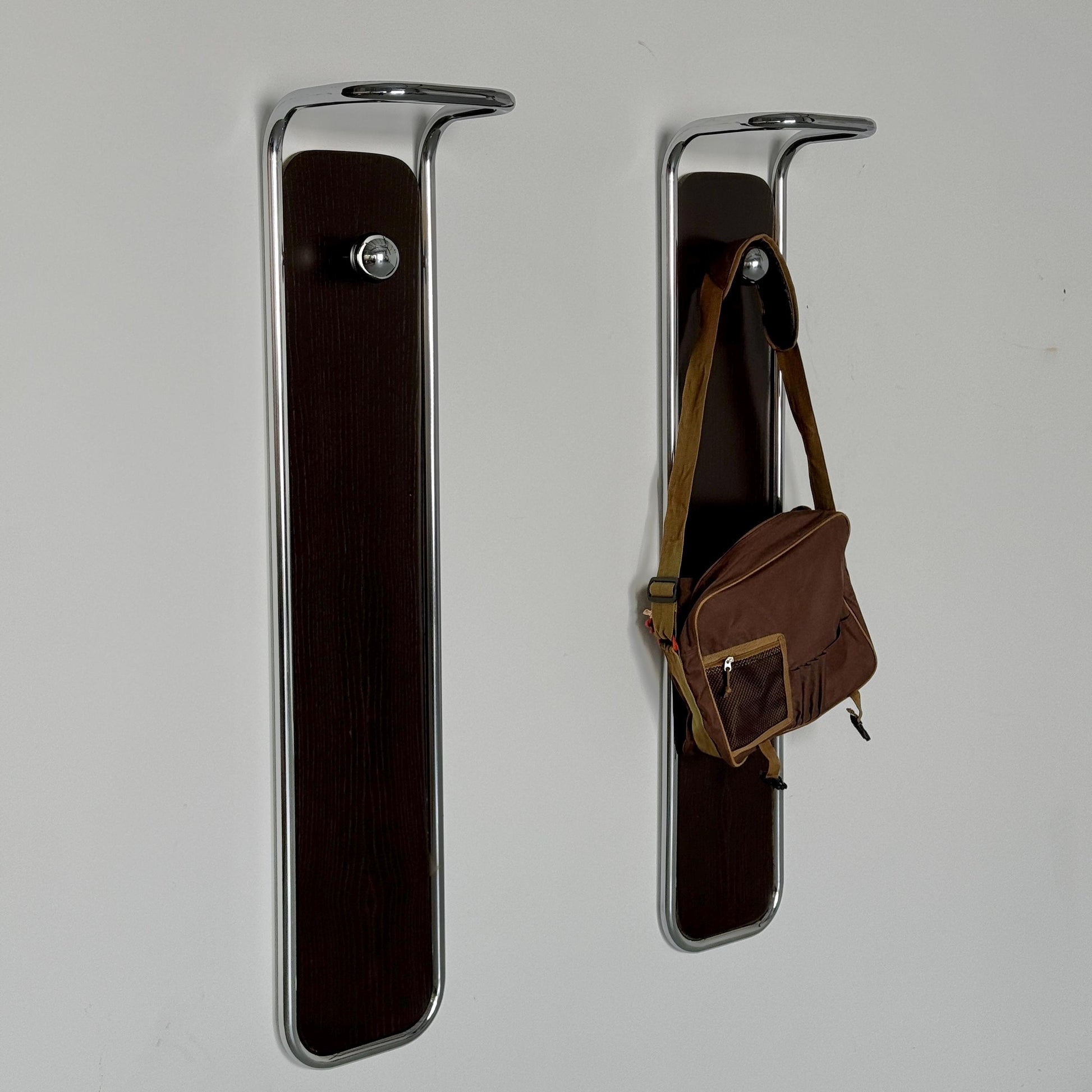 Set von 2 Vintage Wandgarderobe Italien