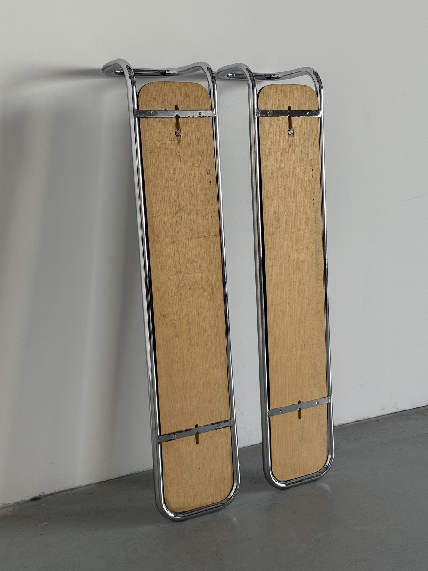 Set von 2 Vintage Wandgarderobe Italien