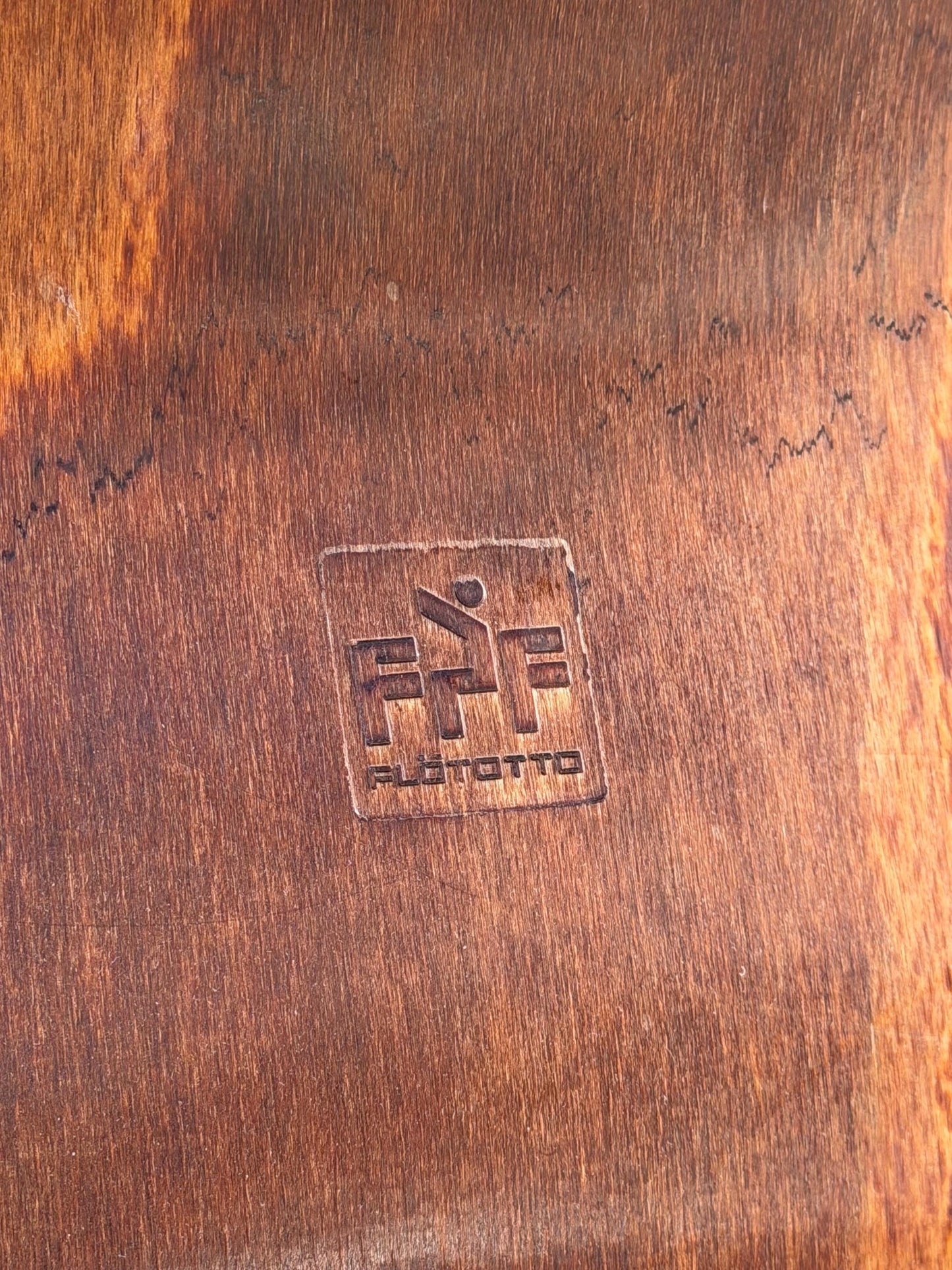 Vintage Stapelstuhl von Elmar Flötotto für Flötotto