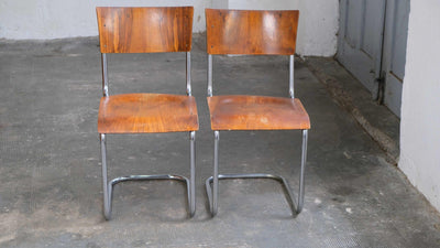 Chaise cantilever vintage « S 43 » d’après Mart Stam