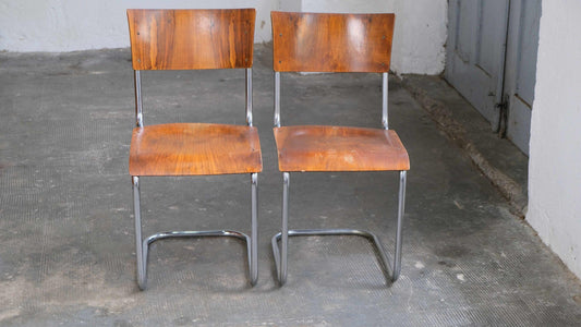 Vintage Freischwinger "S 43" nach Mart Stam