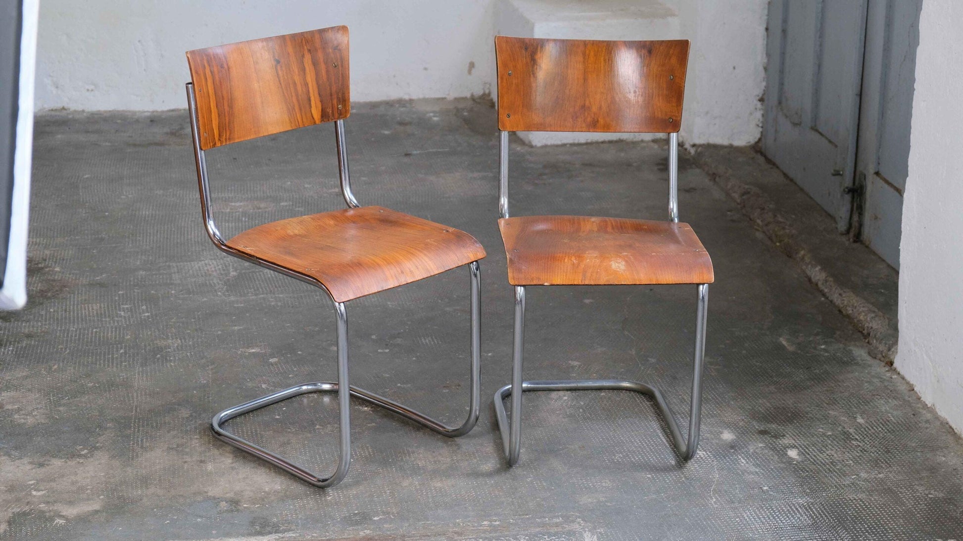 Vintage Freischwinger "S 43" nach Mart Stam