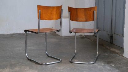 Vintage Freischwinger "S 43" nach Mart Stam