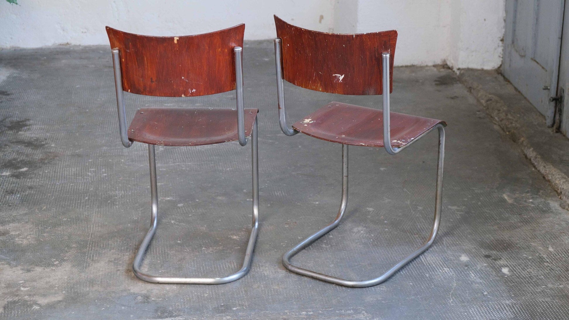 Vintage Freischwinger "S 43" nach Mart Stam