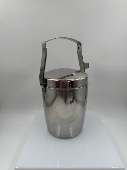 Vintage Eiskübel aus Kupfer im Space Age Stil