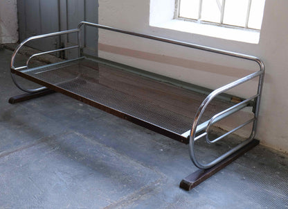 Vintage Bauhaus Stahlrohr Daybed