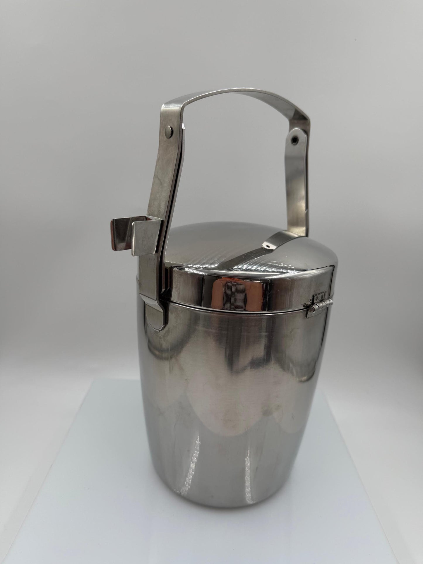 Vintage Eiskübel aus Kupfer im Space Age Stil