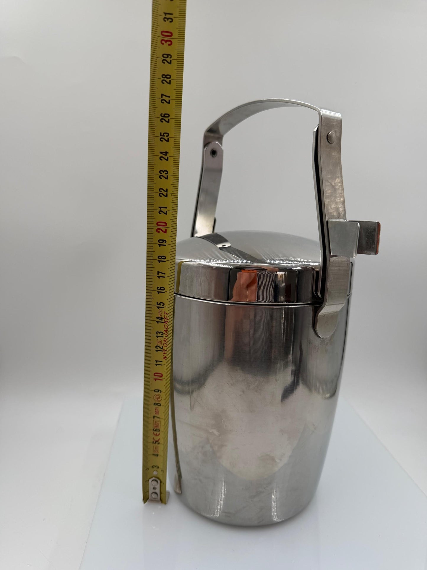 Vintage Eiskübel aus Kupfer im Space Age Stil