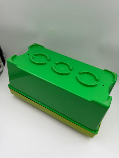 Vintage LEGO Aufbewahrungsbox "Storage Brick" 8 Noppen Grün