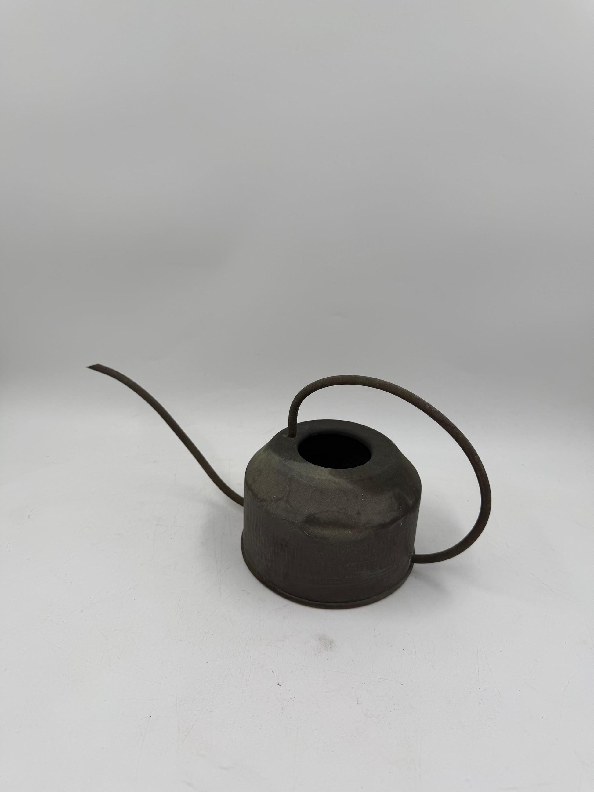 Vintage Gießkanne aus Kupfer mit starker Patina