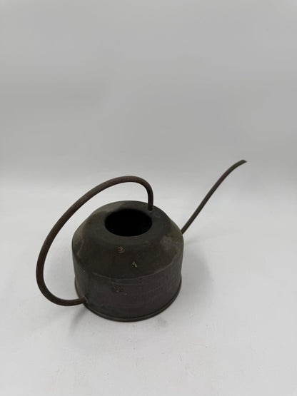 Vintage Gießkanne aus Kupfer mit starker Patina