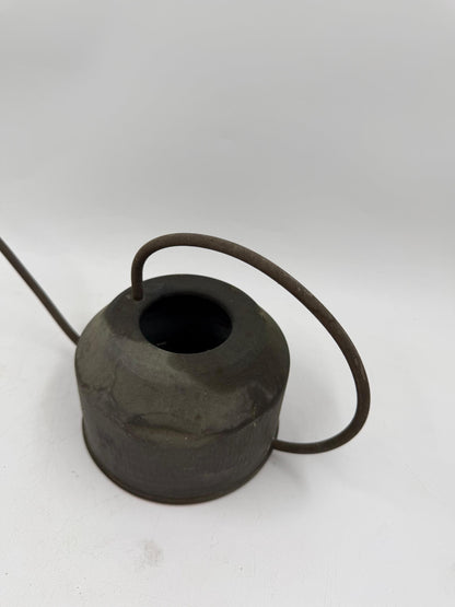 Vintage Gießkanne aus Kupfer mit starker Patina