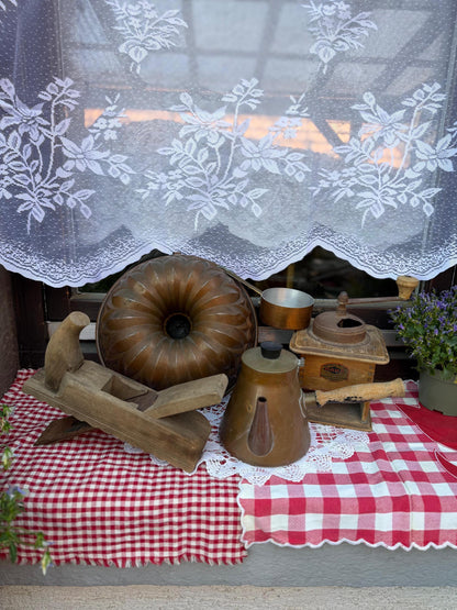 Vintage Country Deko Set im Brocante Stil für Garten und Terrasse