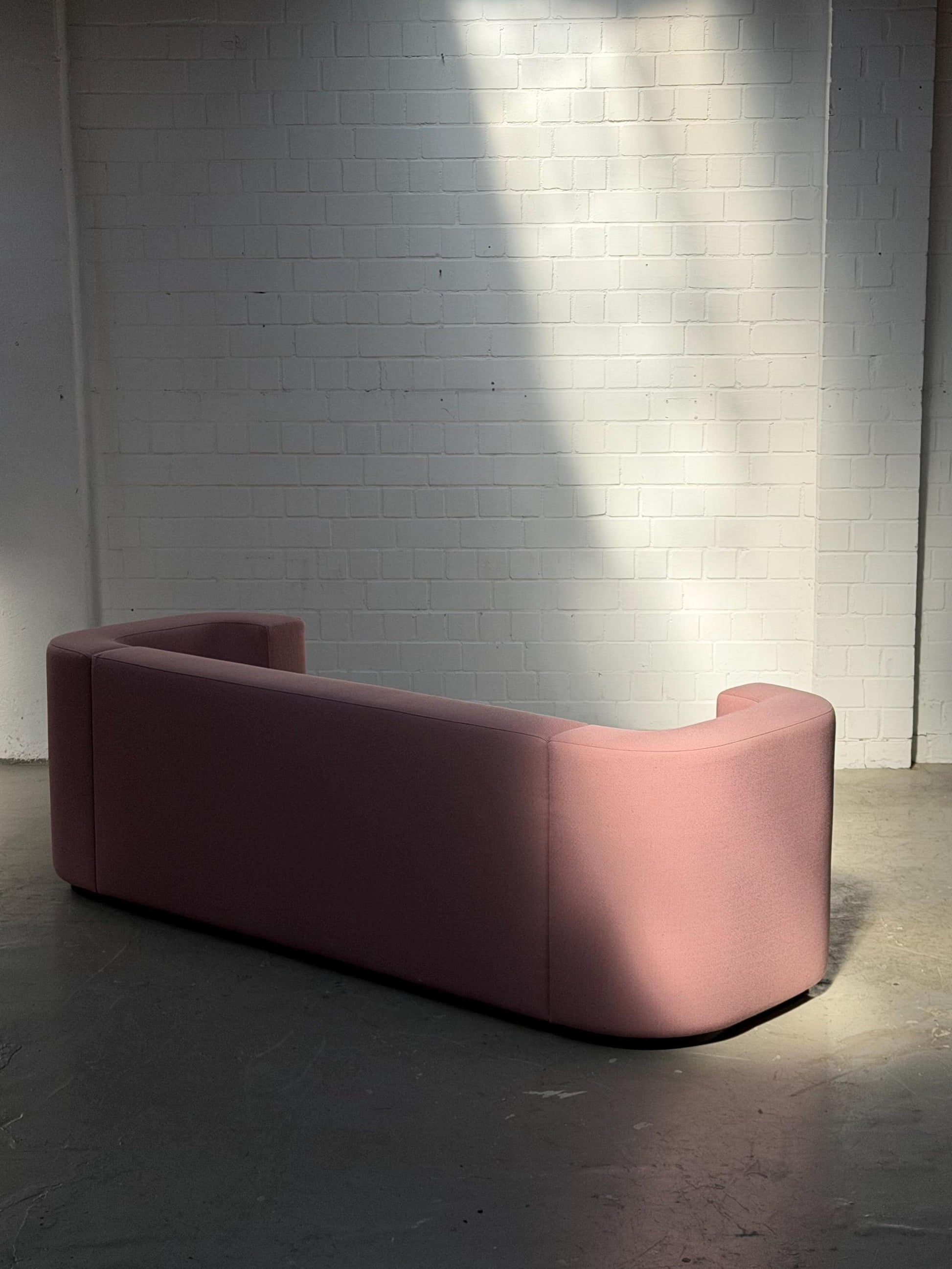 Vintage Sofa "VP168" von Verner Panton für Verpan in Blush Rose Pink