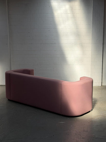 Vintage Sofa "VP168" von Verner Panton für Verpan in Blush Rose Pink