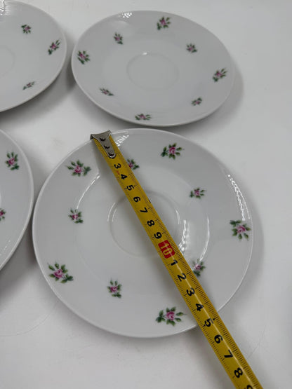 Vintage Porzellan Service für 4 Personen von Königlich Tettau