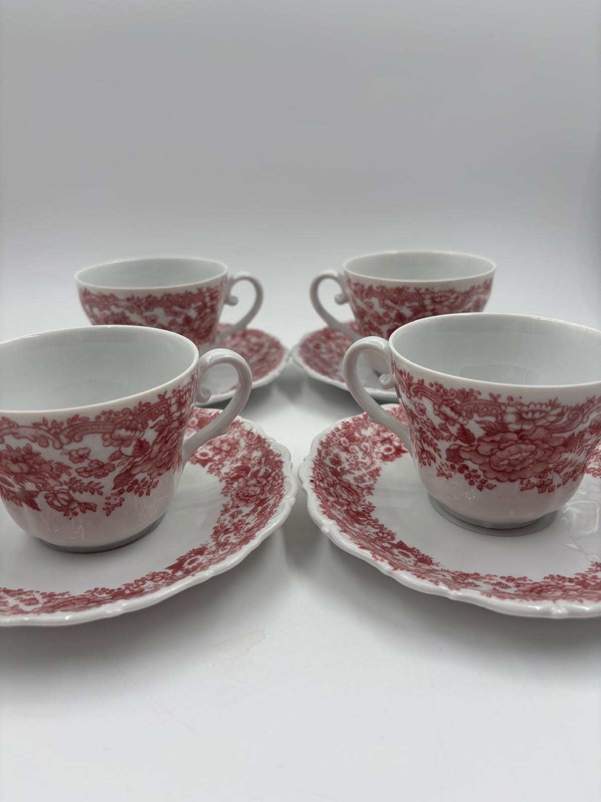 Vintage Kaffee- und Teeservice "English Style" von Seltmann Weiden für 4 Personen