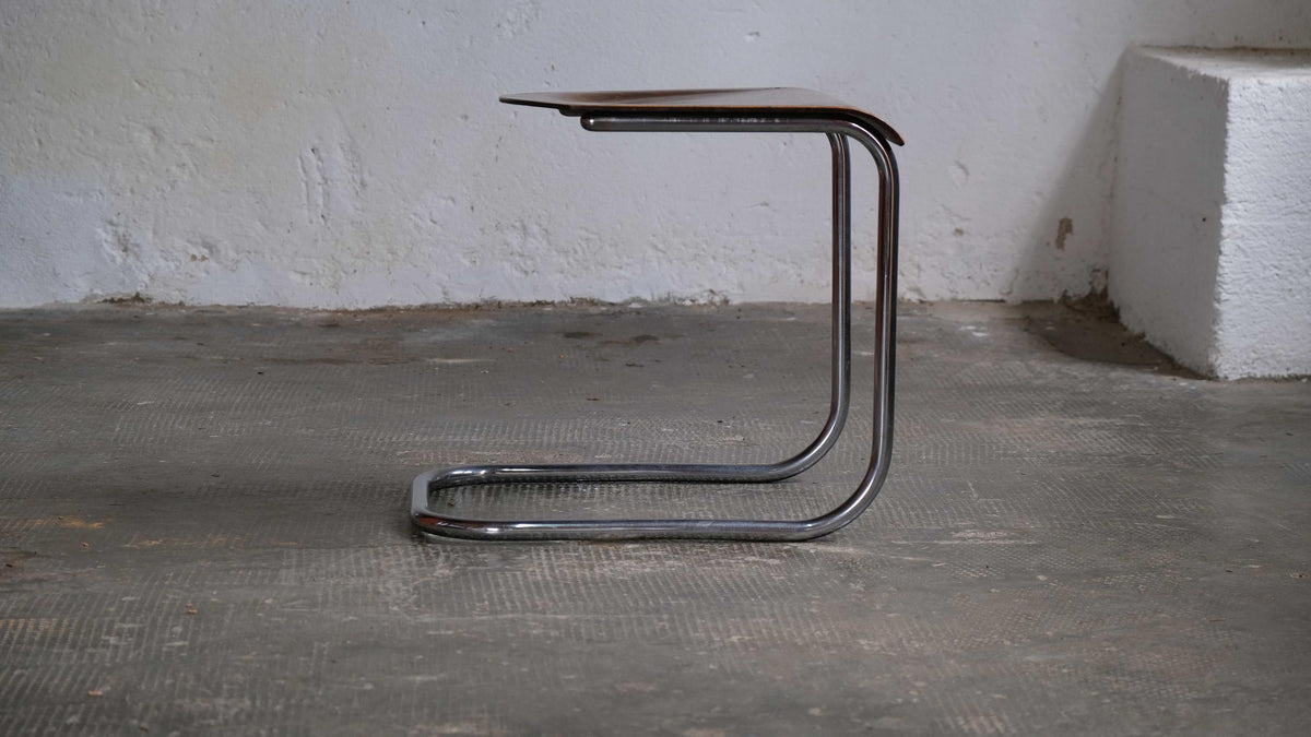 Vintage Bauhaus Hocker nach Mart Stam