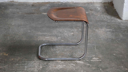 Vintage Bauhaus Hocker nach Mart Stam