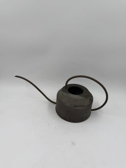 Vintage Gießkanne aus Kupfer mit starker Patina