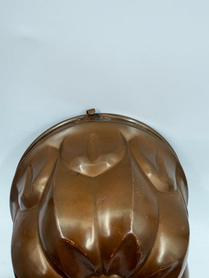 Set von 3 Vintage Kupfer Gugelhupfform "Echt Kupfer – Schwere Qualität", unbenutzt