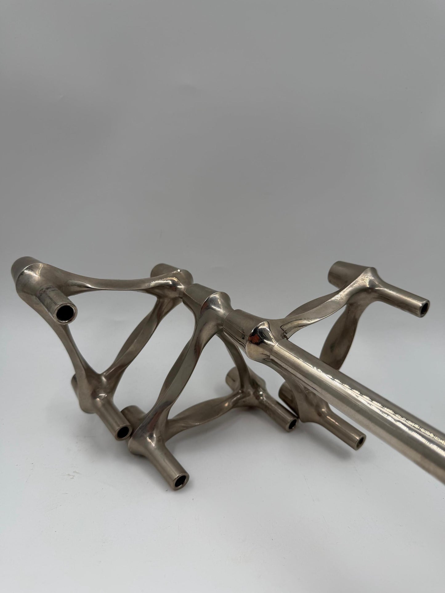 Vintage Kerzenhalter "Stecksystem" von Werner Stoff für BMF Nagel, Chrom